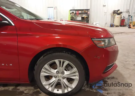 2015 Chevrolet Impala 2Lt из США, поврежденный, VIN 2G1125S37F9254119